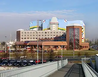 Budova Národního archivu v Praze na Chodovci