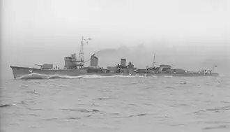 Nacugumo 22. listopadu 1939