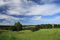 Pohled z vrchní části památky