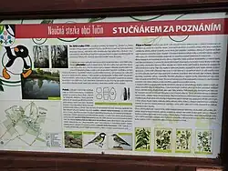 Zastavení s informacemi o obci a přírodě