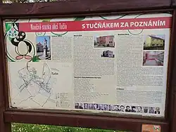 Zastavení s informacemi o obci