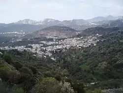 Filoti, největší sídlo Drymalie