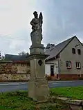 Nečtiny, socha sv. Floriána.JPG