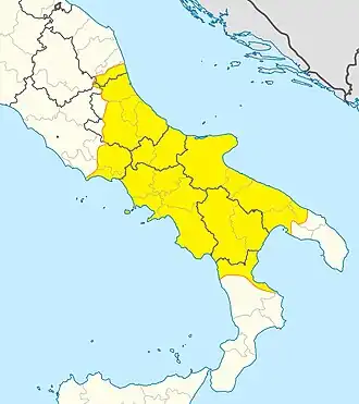 Mapa rozšíření jazyka