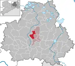 Nebelschütz na mapě