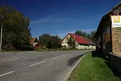 rozcestí v Nechybě