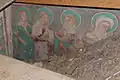 Obraz světic (půda, vlevo nad triumfálním obloukem, východní stěna)