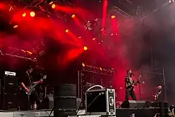 Necros Christos na koncertě v r. 2016