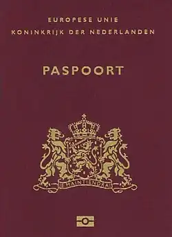 Nizozemský cestovní pas