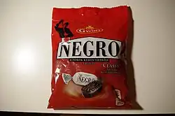 Balíček maďarské verze bonbonů Negro