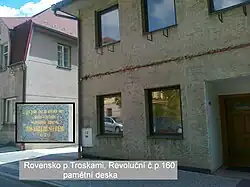 Dům, kde byl I. K. Nelipovič zastřelen