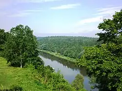 Němen v okolí hradu