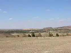 Celkový pohled na kibuc