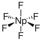 Struktura fluoridu neptuniového