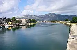 Neretva ve městě Metković