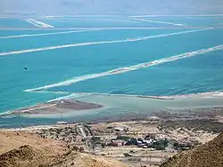 Sídlo oblastní rady v Neve Zohar na pobřeží Mrtvého moře