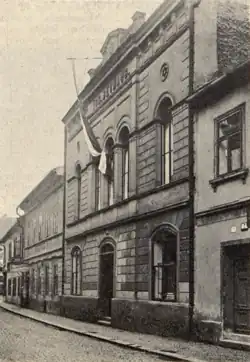 Nová synagoga v Litoměřicích (asi okolo roku 1930)