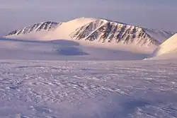 Newtontoppen od jihozápadu