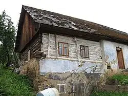 Nezdice če. 14, bývalé čp. 112, detail.JPG