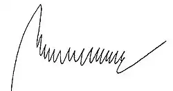 Nicolás Maduro, podpis