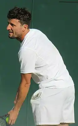 Nicolás Barrientos ve Wimbledonu 2022
