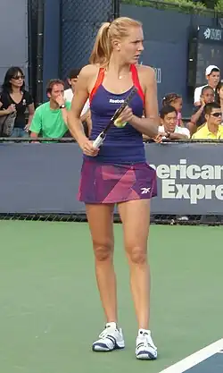 Nicole Vaidišová na US Open 2009