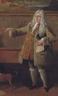 Detail obrazu Marca Ricciho (1676–1730)