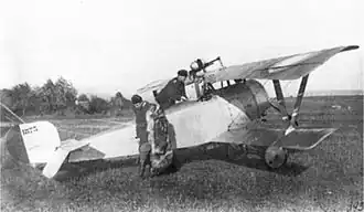 Nieuport 21 letectva carského Ruska