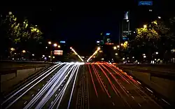 Páteční provoz v Madridu (30 sekund)