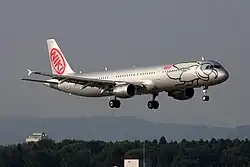 Airbus A321 Niki, 2012