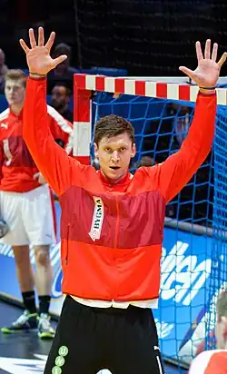 Niklas Landin Jacobsen (14. ledna 2017)