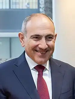 Nikol Pašinjan (15. května 2025)