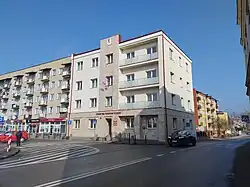 Okresní úřad v Nisku na náměstí Wolności