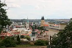 Panorama města Nitra