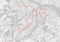 Schéma tramvajové dopravy