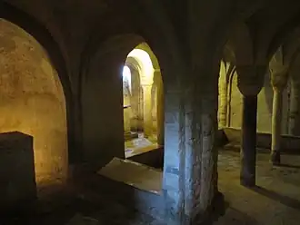 Kostel sv. Paragoria, krypta