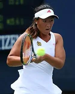 Noppavan Lertčíkarnová na junorce US Open 2009