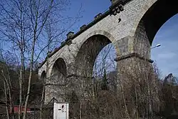 Vysoký viadukt Pražského Semmeringu, Hlubočepy
