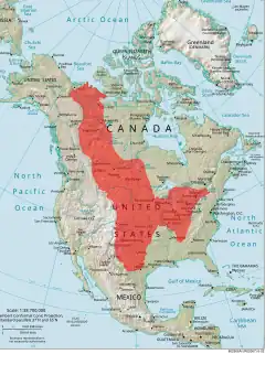 Severoamerické vnitřní roviny