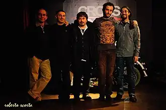 Nosound (2010) zleva: Zito, Martellacci, Luci, Erra, Vigliarolo