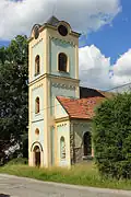 Nová Bystřice, Artolec, church.jpg