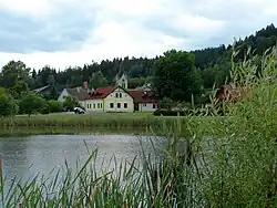 Pohled na část obce