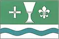 Vlajka obce Nová Ves nad Lužnicí