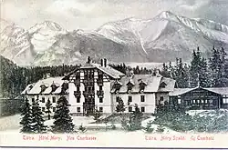 Hotel Móry na Novém Štrbském plese, 1910
