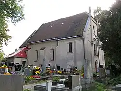 Hřbitovní kostel Všech svatých v Novém Městě nad Metují