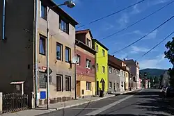 Dlouhá ulice na hranici s Bohosudovem