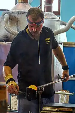 Ruční výroba skla