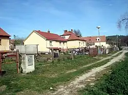 Boční ulice v Novém Dvoře