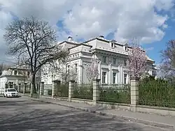 Czeicznerova vila pohledem z Husovy ulice