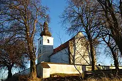Filiální kostel Narození Panny Marie v Novém Kostelci.